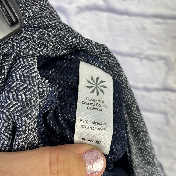 Athleta Pants & Jumpsuits | Athleta X Small Metro Textured Tight Gray - Picture 6 of 7